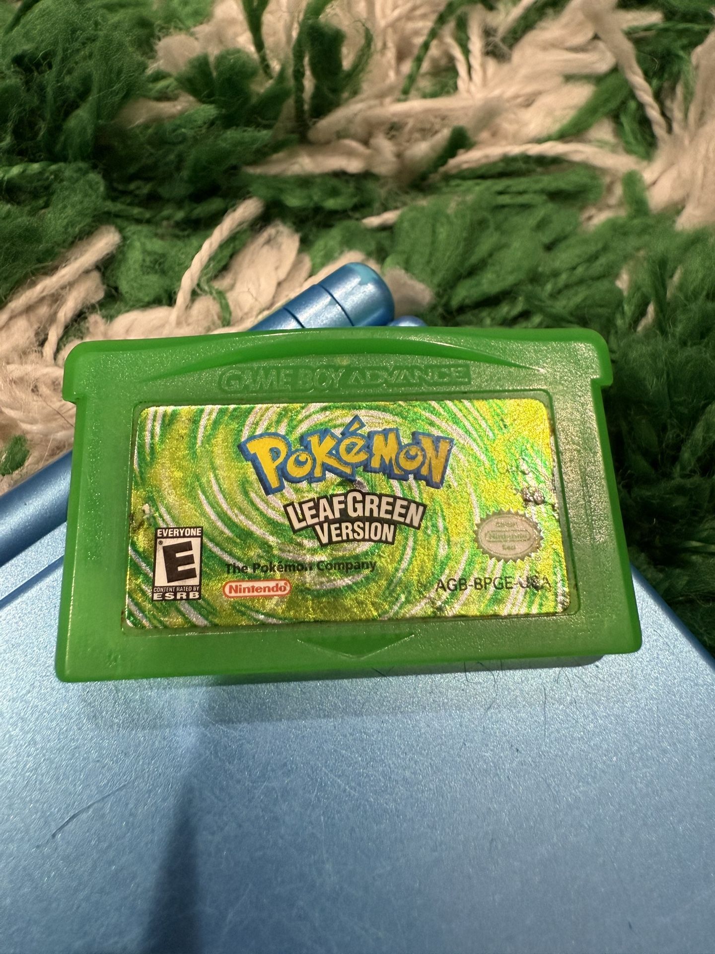 Gameboy Advance Pokemon LeafGreen Game