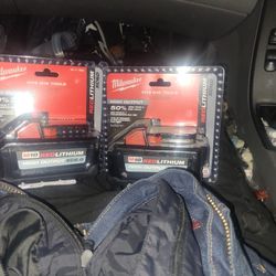 Two Milwaukee 6.0 Xc 