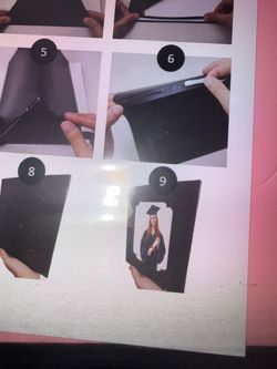 10 pcs Black DIY Photo Frame Kit
