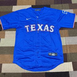 Seager Texas Rangers Royal Blue Baseball Jersey