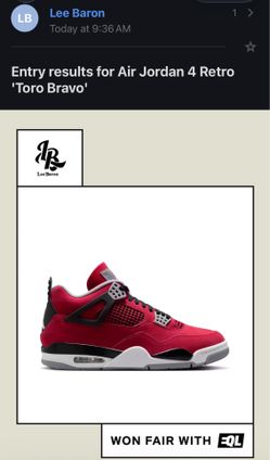 Jordan 4 Retro Toro Bravo