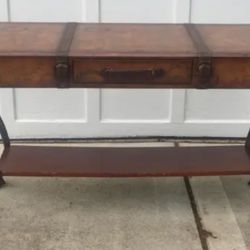 Furniture Suitcase table Leather Straps & Buckles