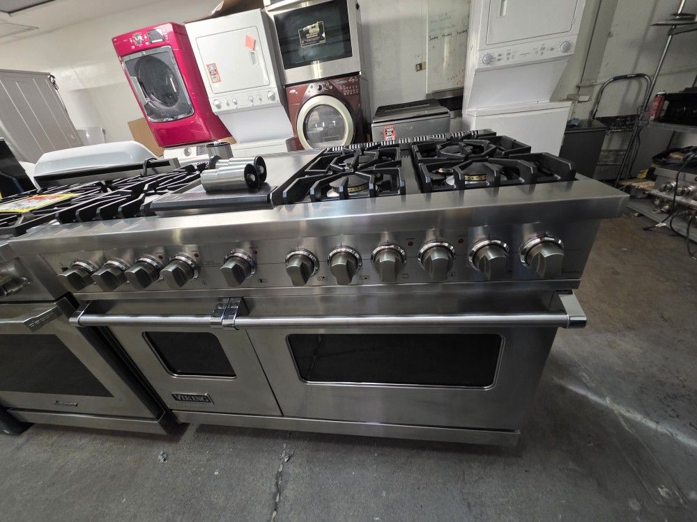 48" VIKING DUAL FUEL RANGE STAINLESS STEEL