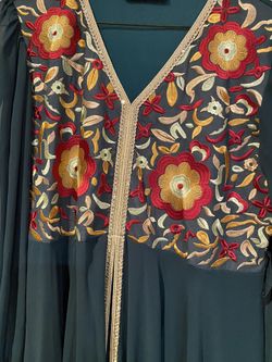 Hunter green dress