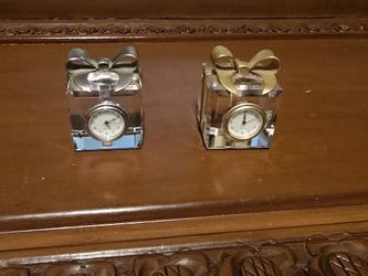 Pair Of Mini Class Gift Clocks