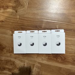 Brand New Apple Air Tags Pack Of 4