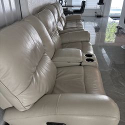2pc Leather Sofas