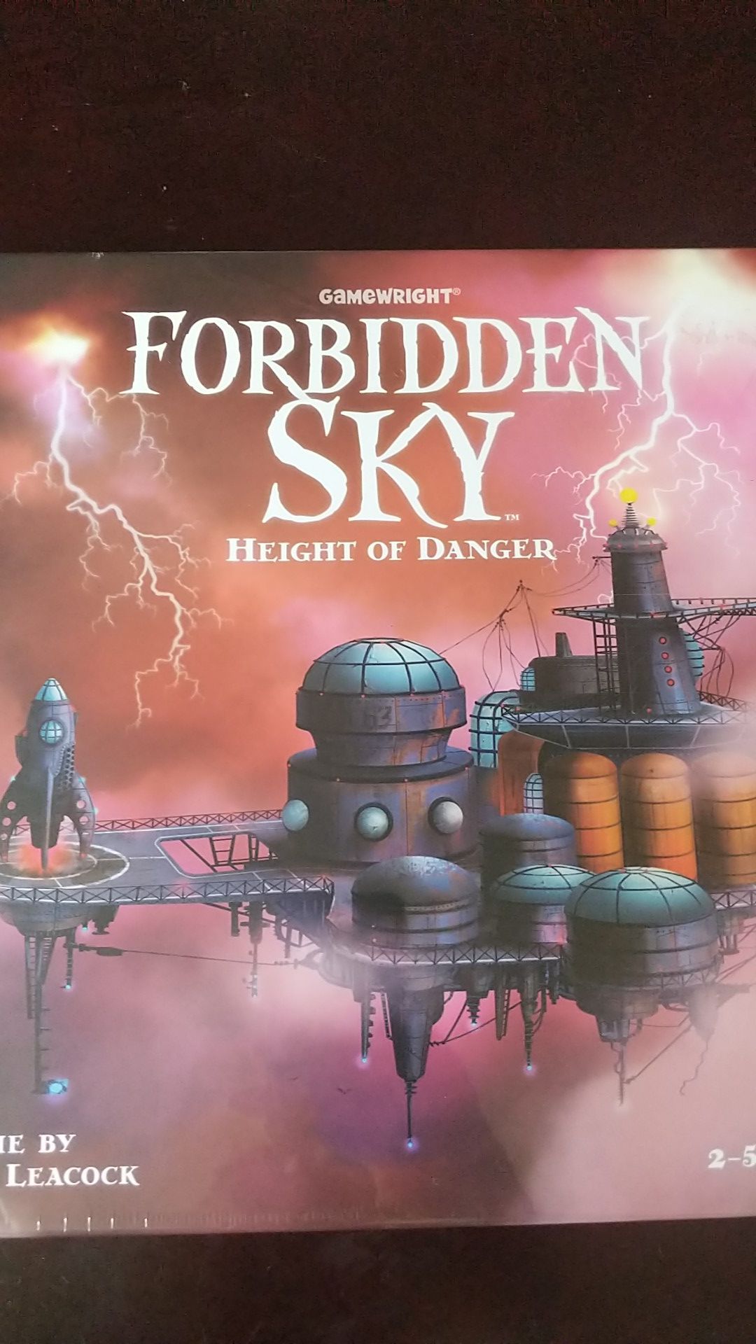 Forbidden Sky Height of Danger board game