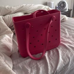 bogg bag hot pink
