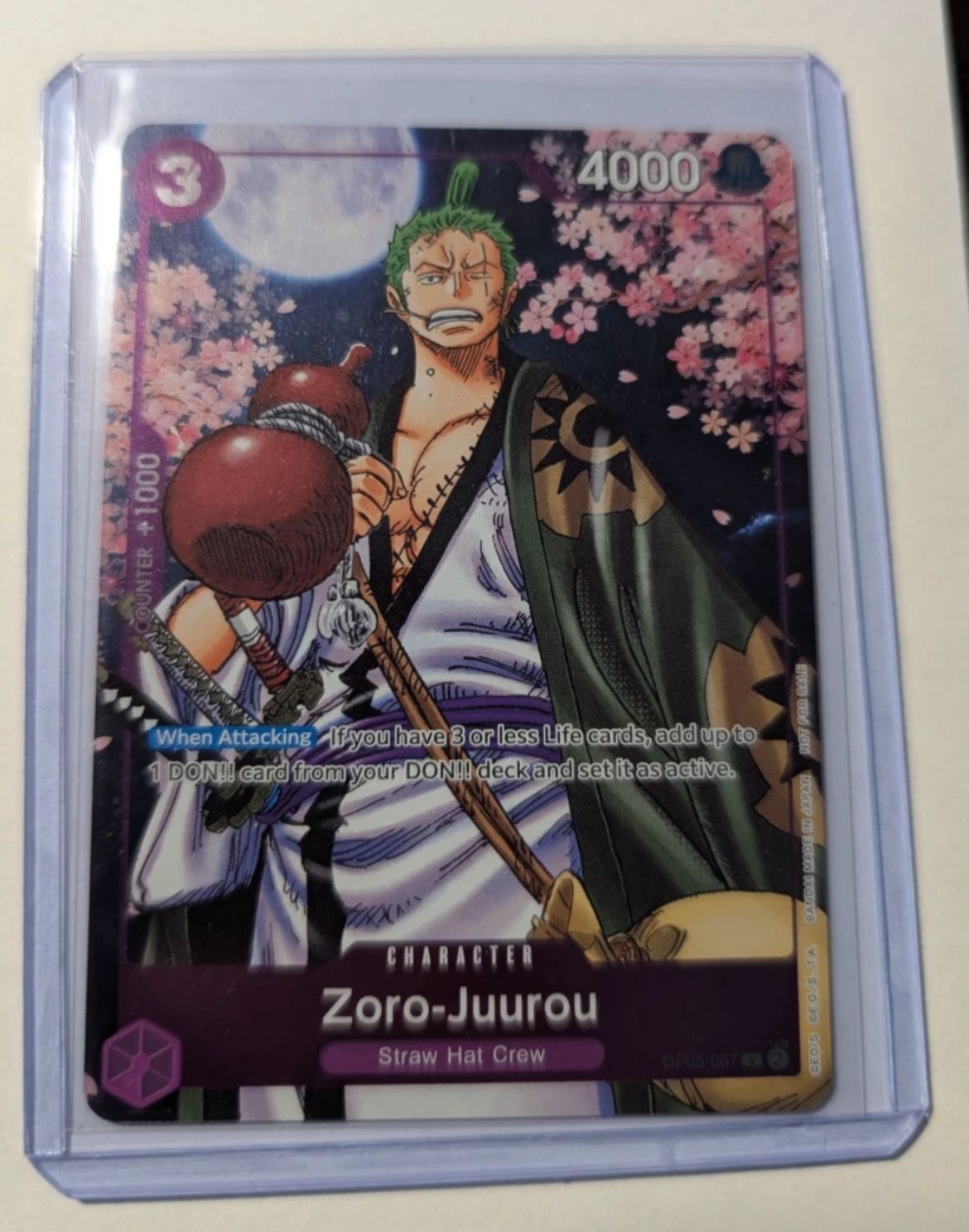 One Piece Zoro-Juurou OP05-067 Vol 5