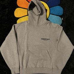dark oatmeal essentials hoodie 