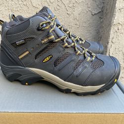 KEEN Men's Lansing Mid Waterproof (Steel Toe) SIZE 10D MENS