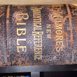 1800s Bible In Good Shape Considering The Age 