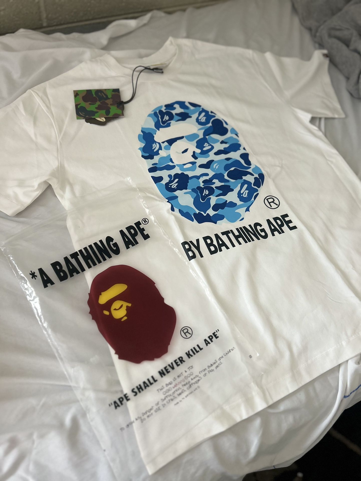 bape blue size L