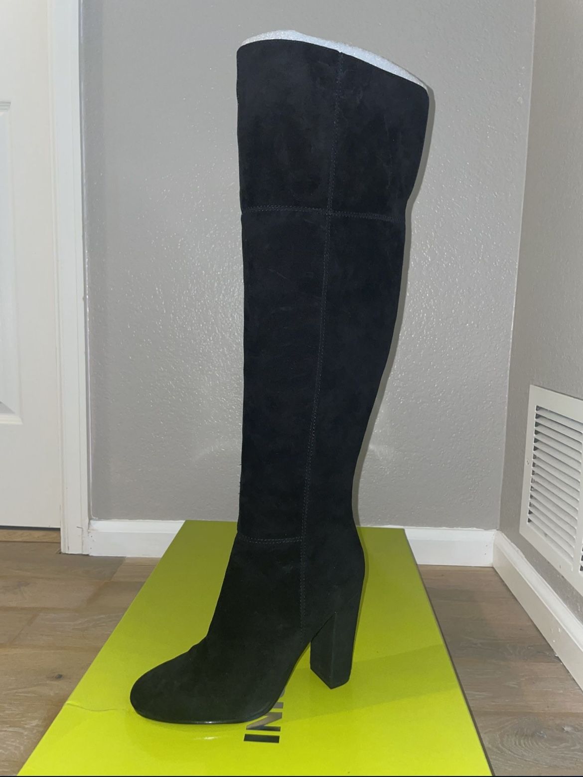 Gianni Bini Suede Thigh High Boots