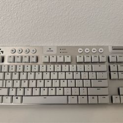Logitech G915 TKL (White) - wireless gaming keyboard