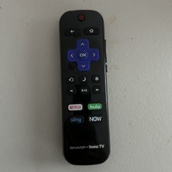 Sharp Roku Remote Control 