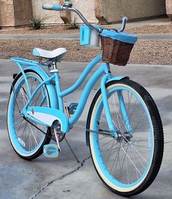 Huffy Women's beach cruiser bike size 26
