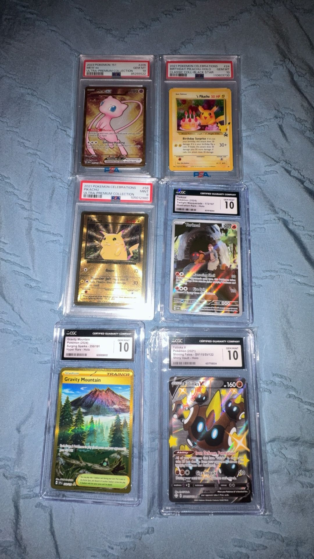 Pokemon - Graded Slabs 