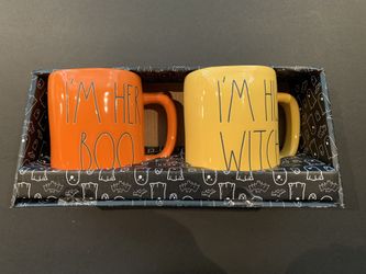 HALLOWEEN MUGS GIFT SET NEW