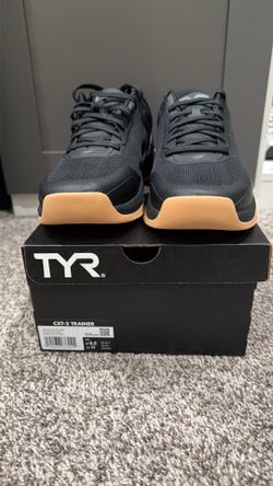Brand new TYR CXT-3 trainer black/gun men’s 9.5 CrossFit hyrox shoe