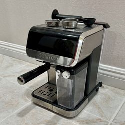 Gourmia Espresso 15-Bar, 4-Cup Stainless Steel Automatic Espresso Machine