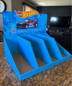 Hot Wheels Cardboard Store Display