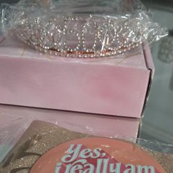 New 50th Tiara Gift Set