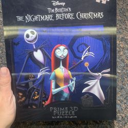 Nightmare Before Christmas Puzzle 3D