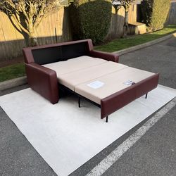 Sleeper couch Queen American leather  Delivery Available