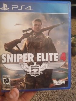 Sniper 4 for ps4