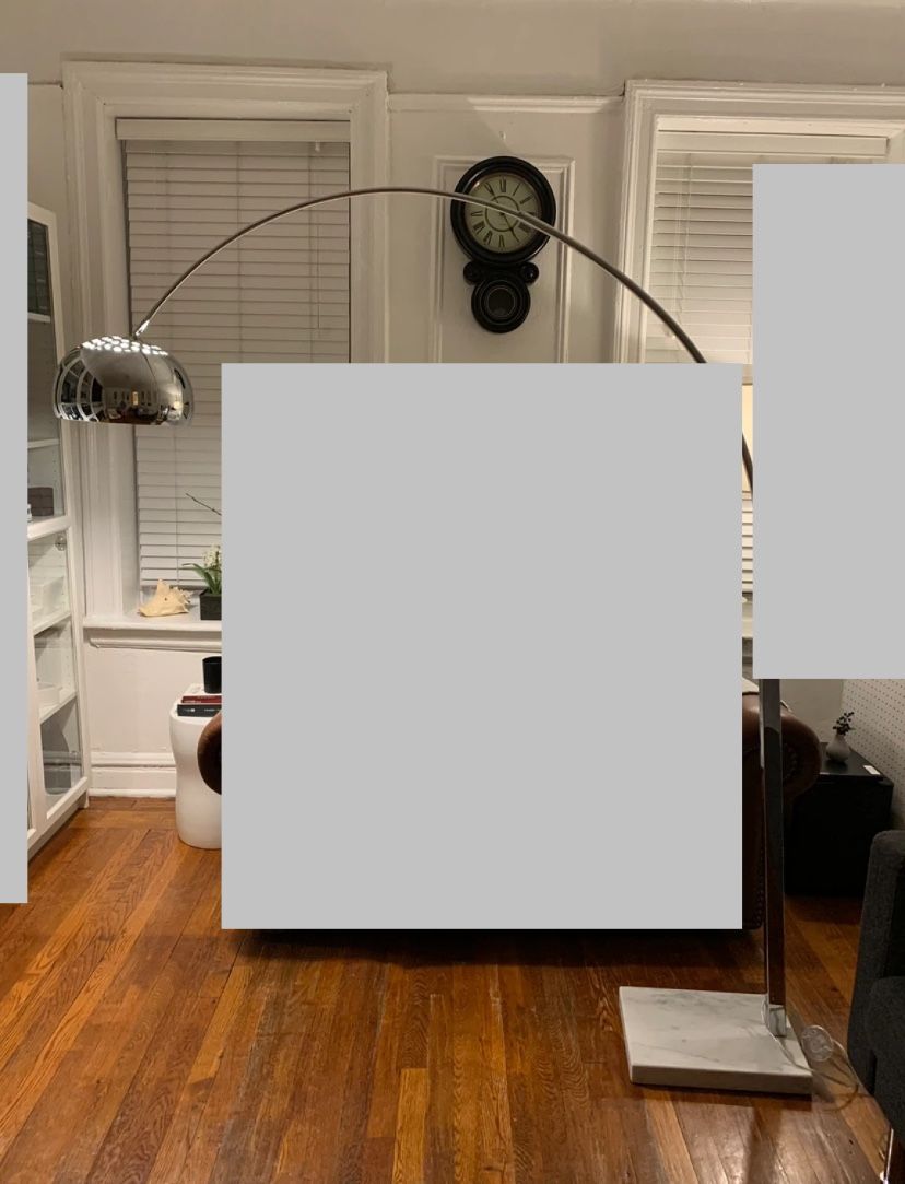 LAMP, With MARBLE FLOOR BASE