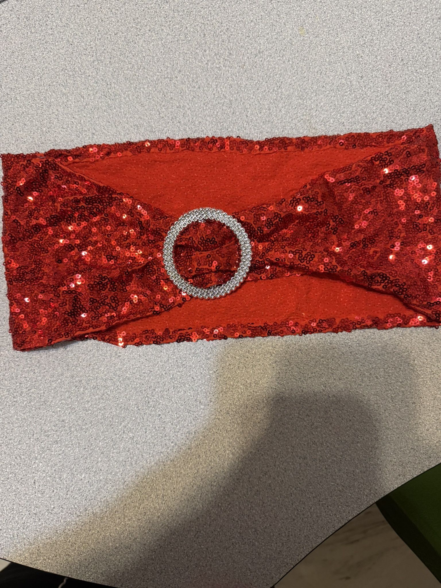 Red Sequin Sashes