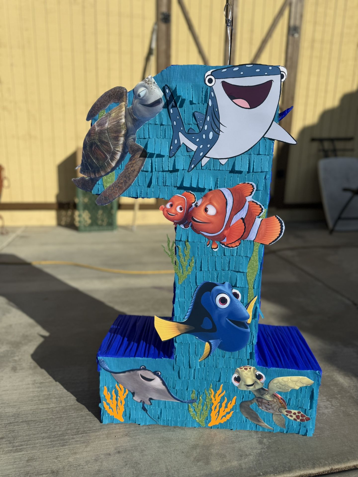 Finding Nemo Number Pinata