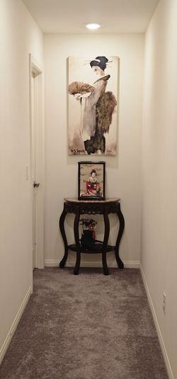 Large 40" Vertical Canvas Wall Art - "Geisha II" by Chris Paschke (Japan N5 Collection)
