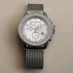 Marc Ecko Watch E17500G1 Big Crystal Bezel Chronograph