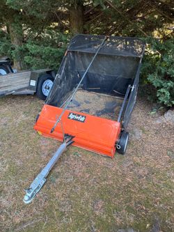 Agri-fab lawn sweeper