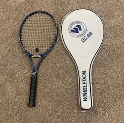 Vintage Wimbledon Tennis Racquet GC-98 4 3/8