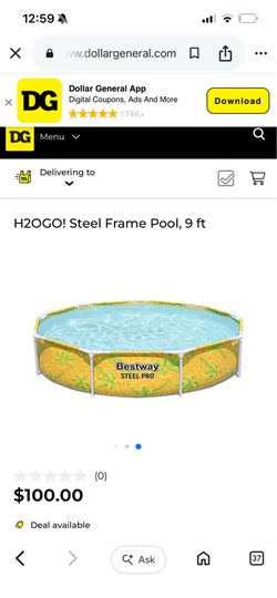 9ft swimming pool