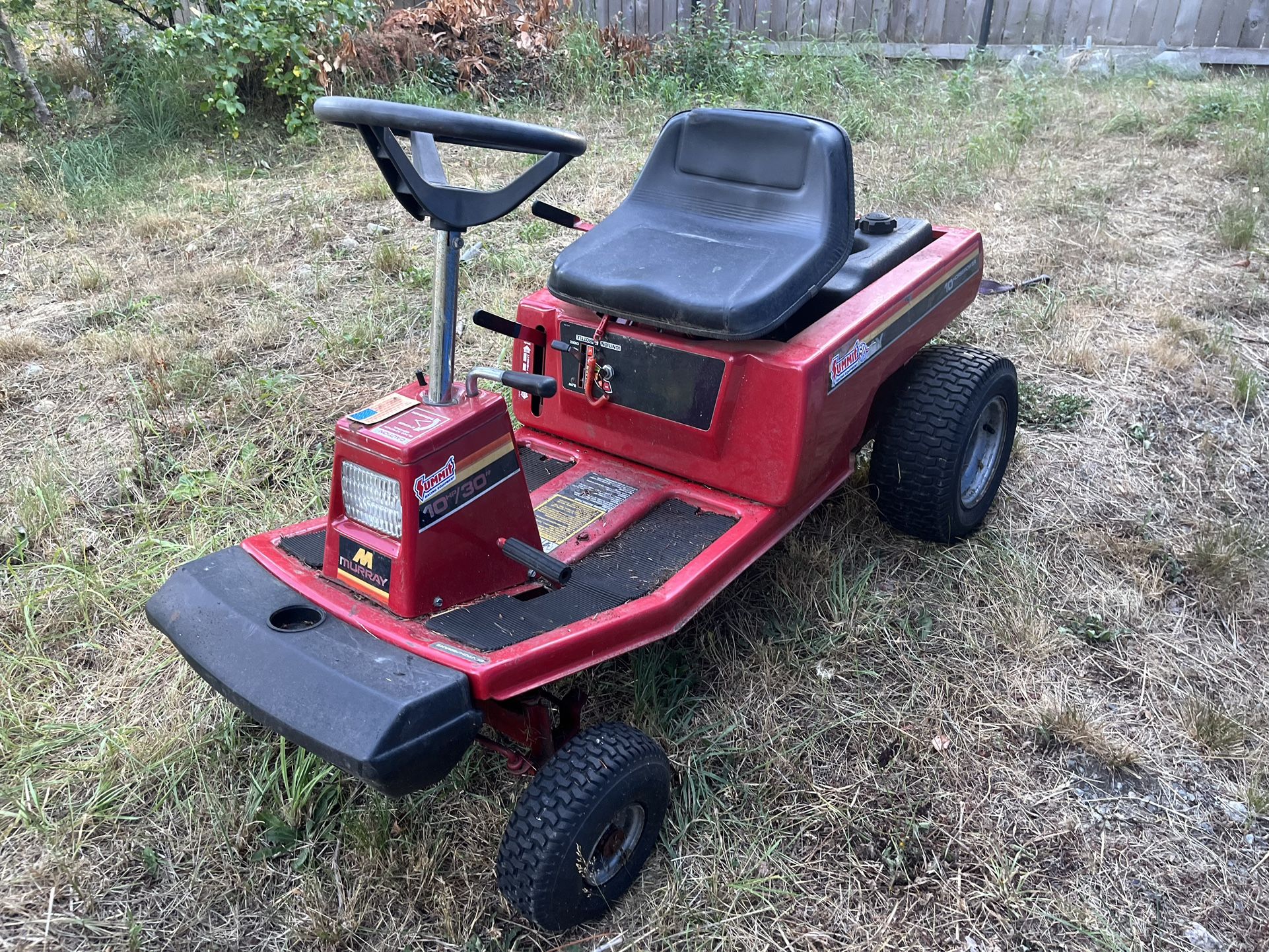 Murray 10hp online 30 riding mower