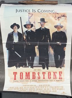 Old Tombstone Posters From The Movie From The Day