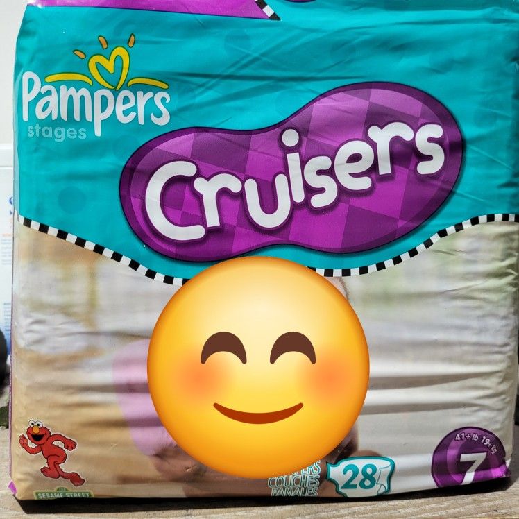 Pampers Cruisers Size 7