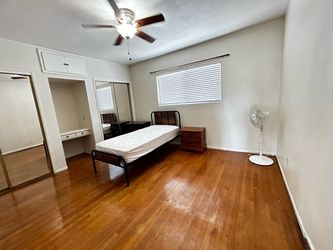 Used single bed frame and mattress