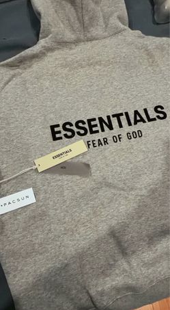 essential fear of god grey XL