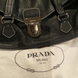 Authentic Black Prada Handbag