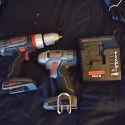 Porter Cable 18v Cordless Hammer drill Impact Wrench and Charger for Sale in Chandler AZ OfferUp