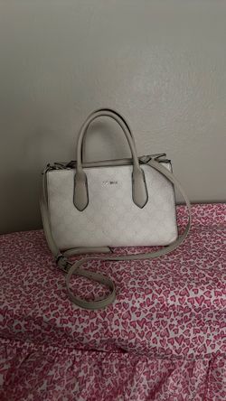 Nine West women’s purse / white and tan