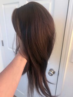Long Layered Hair topper.