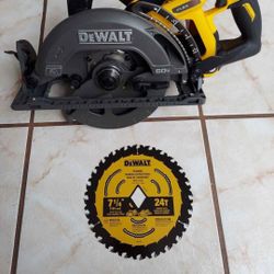 Dewalt Circular Saw 7 1/4 New FLEX VOLT TOOL ONLY 