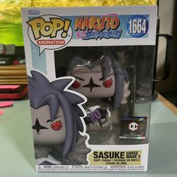 Funko Pop Animation Naruto Shippuden #1664 Sasuke Curse Mark 2 Chalice Collectibles Exclusive